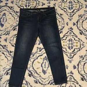 Banana Republic Blue Skinny Jeans with Modern Fading